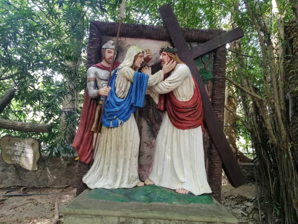 Jesus Meets His Mother